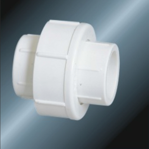 Din Pn10 Water Supply Upvc Union White Color 