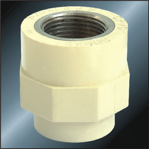 DIN PN16 Water Supply Upvc Female Socket Brass 
