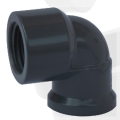 NBR5648 Water Supply Upvc Female Elbow 90° Grey 